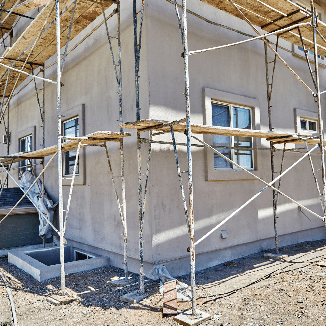 rénovation des murs extérieurs